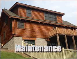 Margarettsville, North Carolina Log Home Maintenance